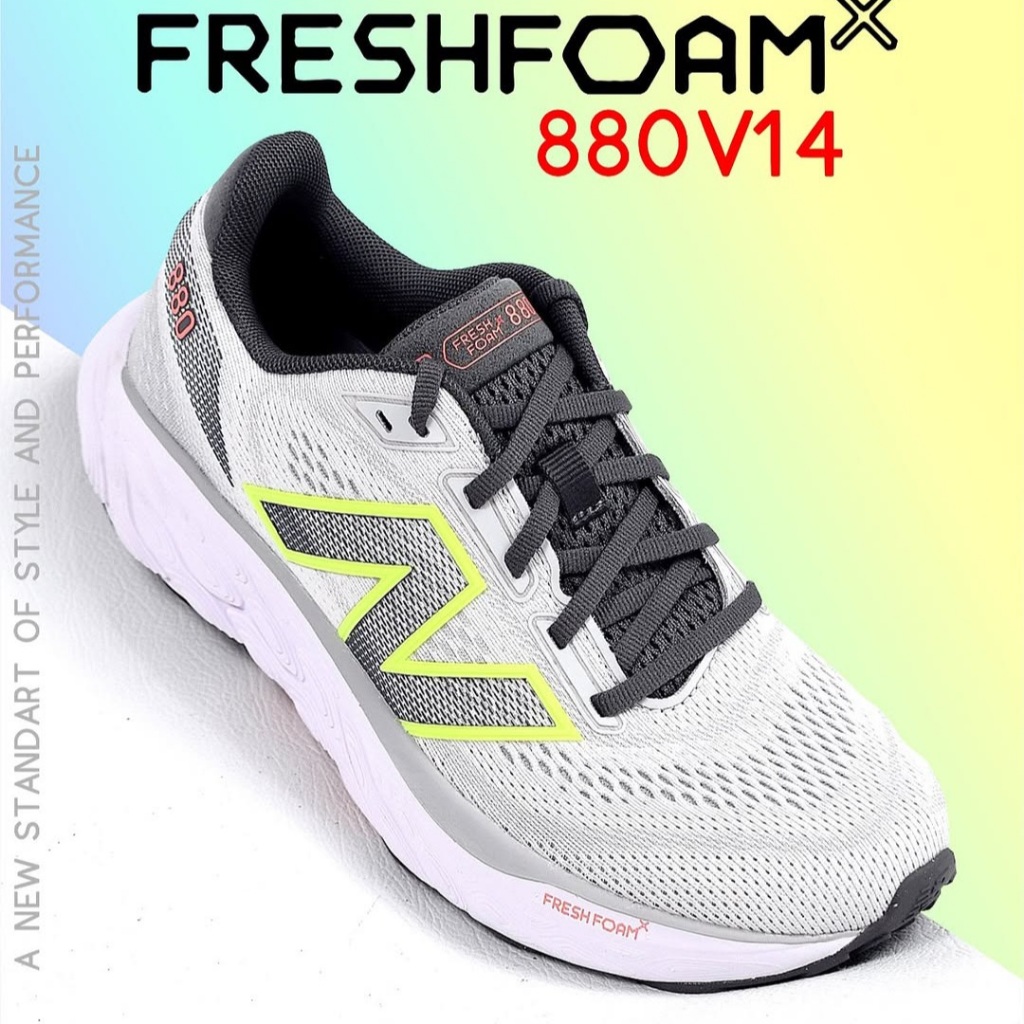 SEPATU OLAHRAGA RUNNING LARI NB FRESH FOAM X 880v14 - W880F14