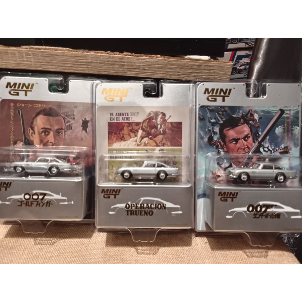 mini gt aston martin james bond blister