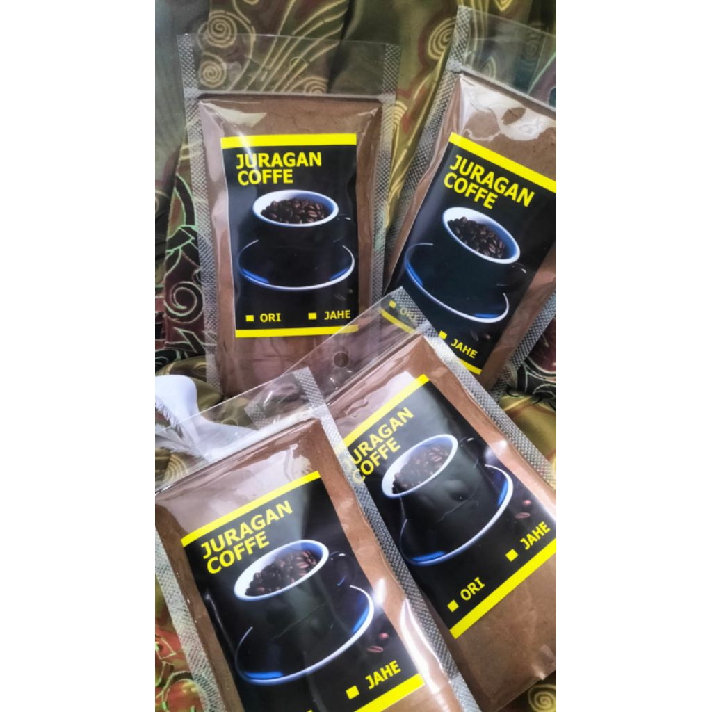 KOPI HITAM ORIGINAL JAHE KEMASAN 250 Gram