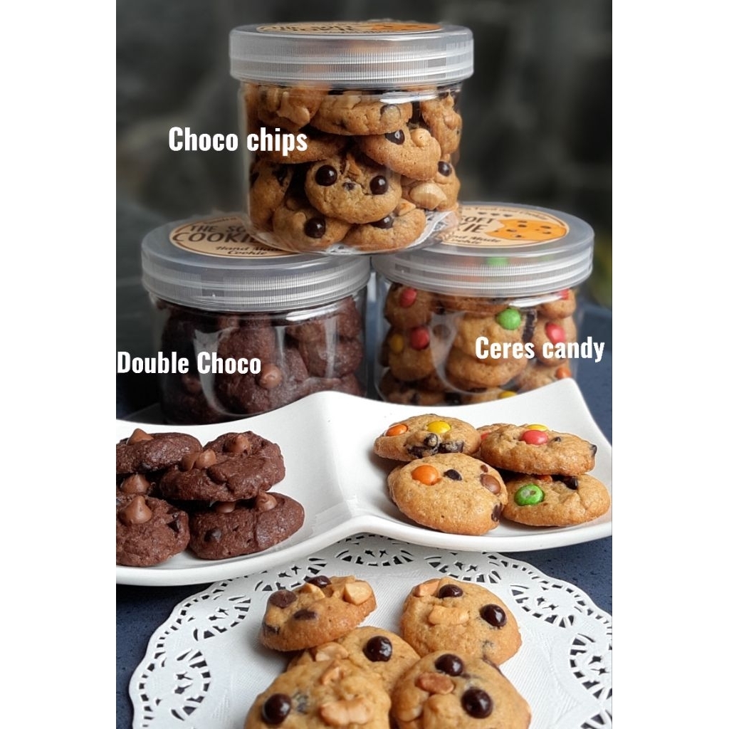 

Quatra Mini Chocochips Cookies in jar