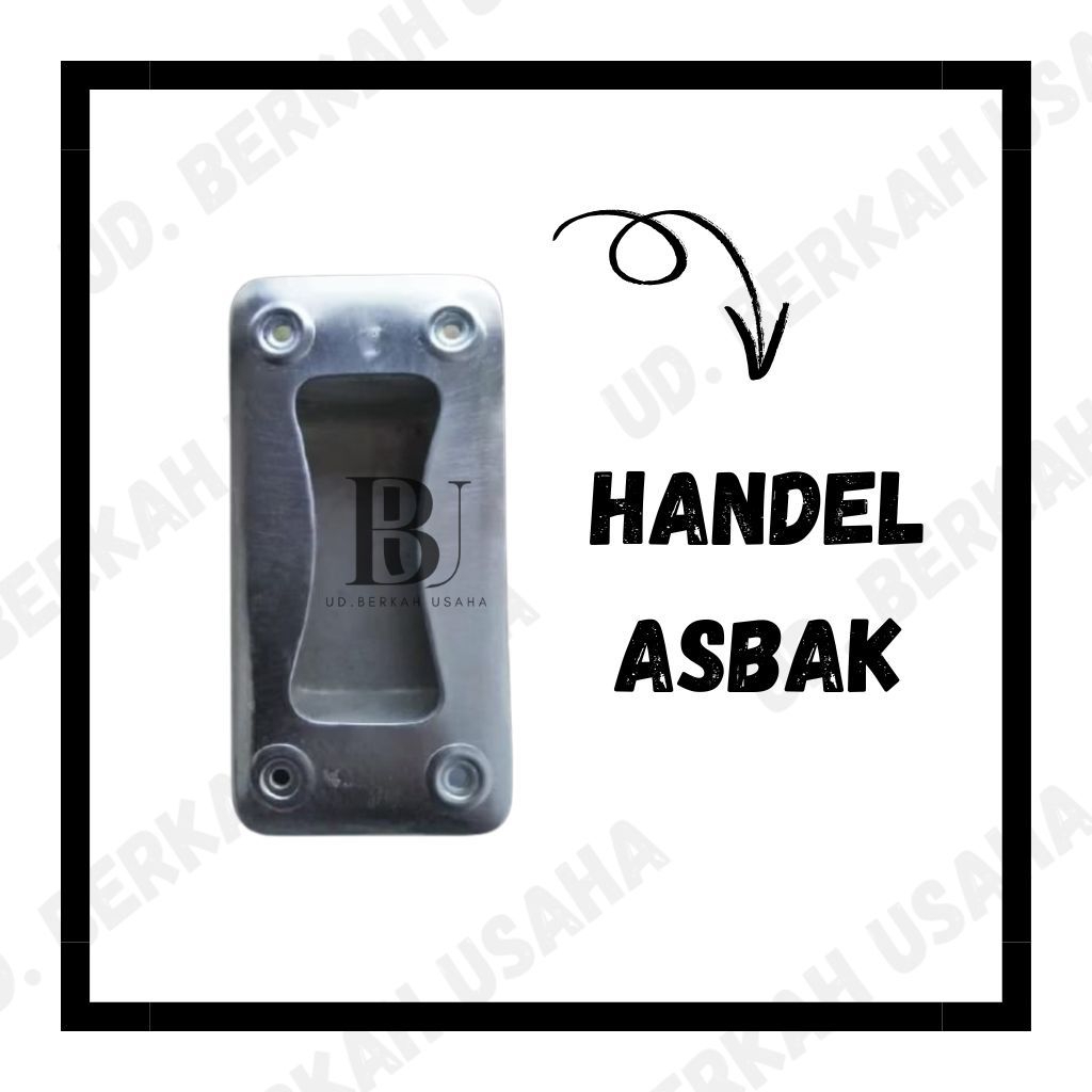 Handel asbak | Handel pintu besi