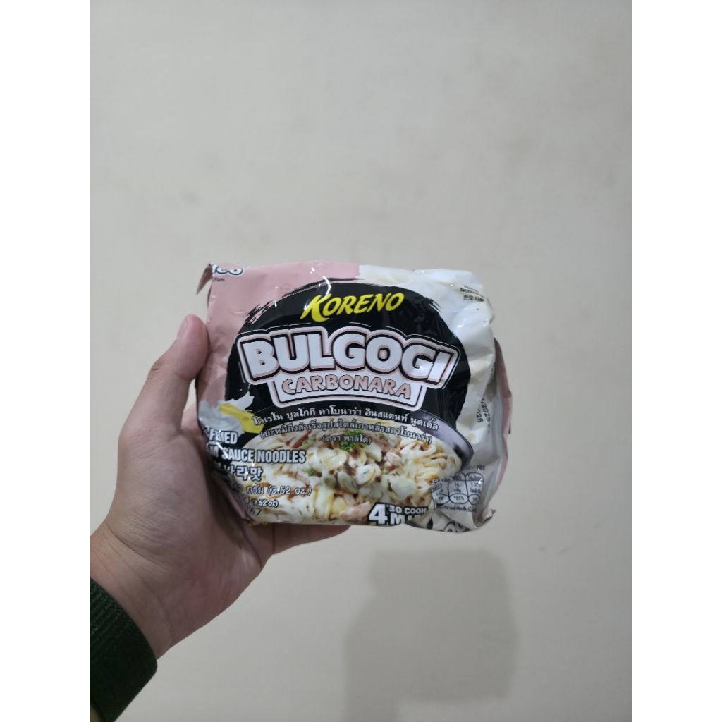 

(READYSTOCK) PALDO BULGOGI CARBONARA INSTANT NOODLE