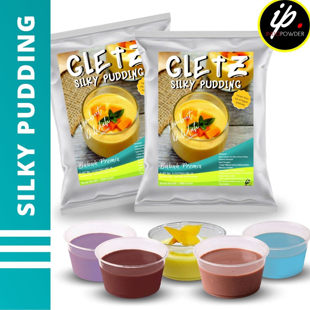 

Indopowder - Bubuk SILKY PUDDING / PUDING LEMBUT Untuk Cafe, Waralaba, Resto & Usaha Kekinian