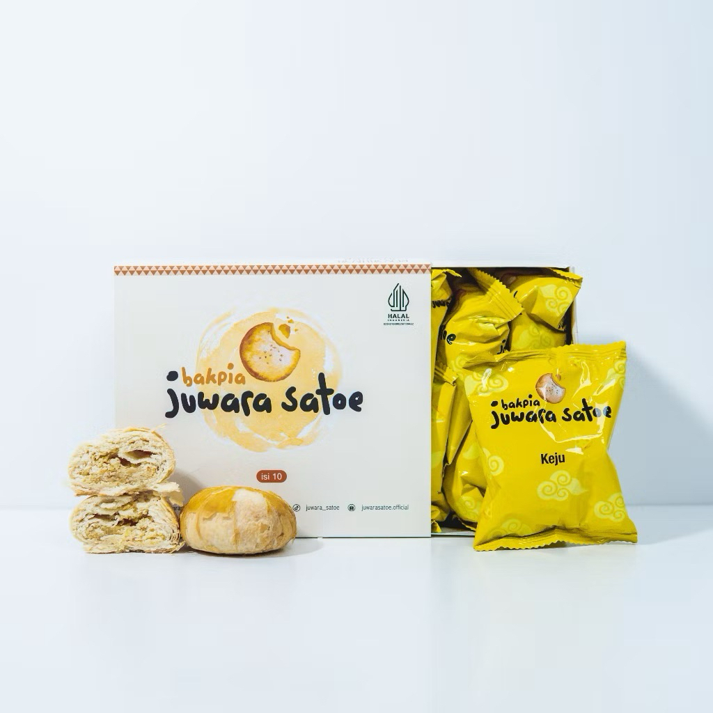 

BAKPIA JUWARA SATOE KERING KEJU ISI 10