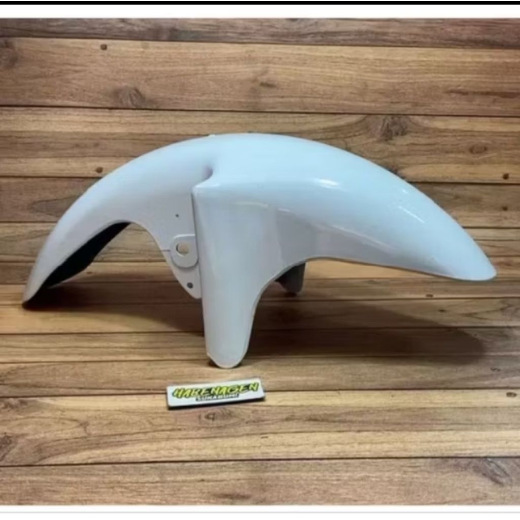 slebor Spakbor ninja rr warna putih glossy bahan super tebal