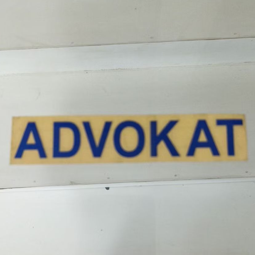 

STIKER ADVOKAT 2.5 X 12CM