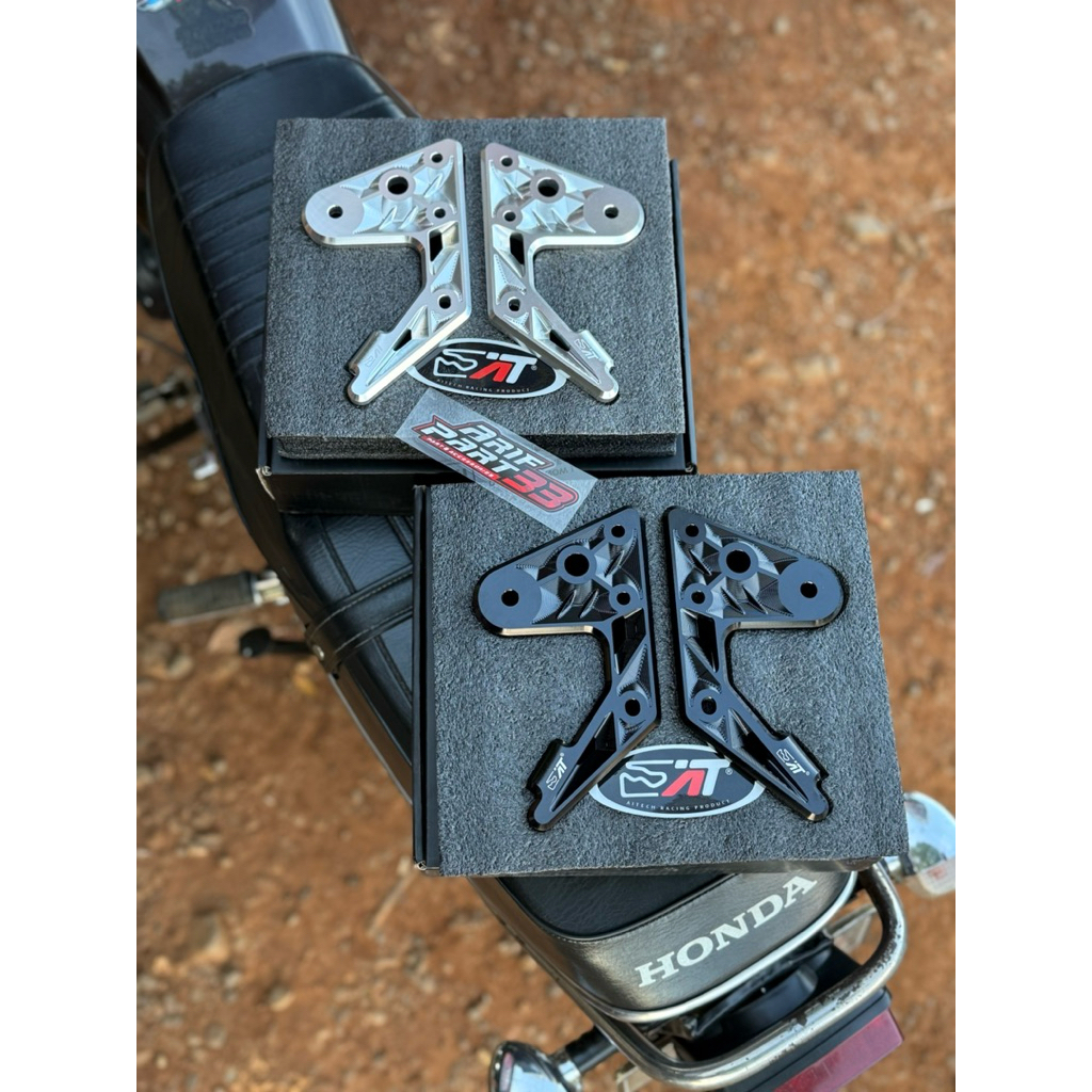 Kupingan lampu rxking aitech breket lampu rx king cnc aitech set cincin cnc aitech