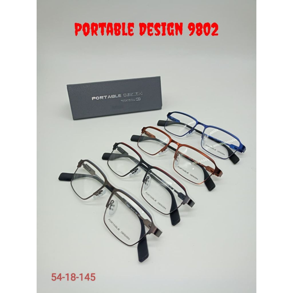 kacamata pria potocromic anti radiasi potocromic portable design