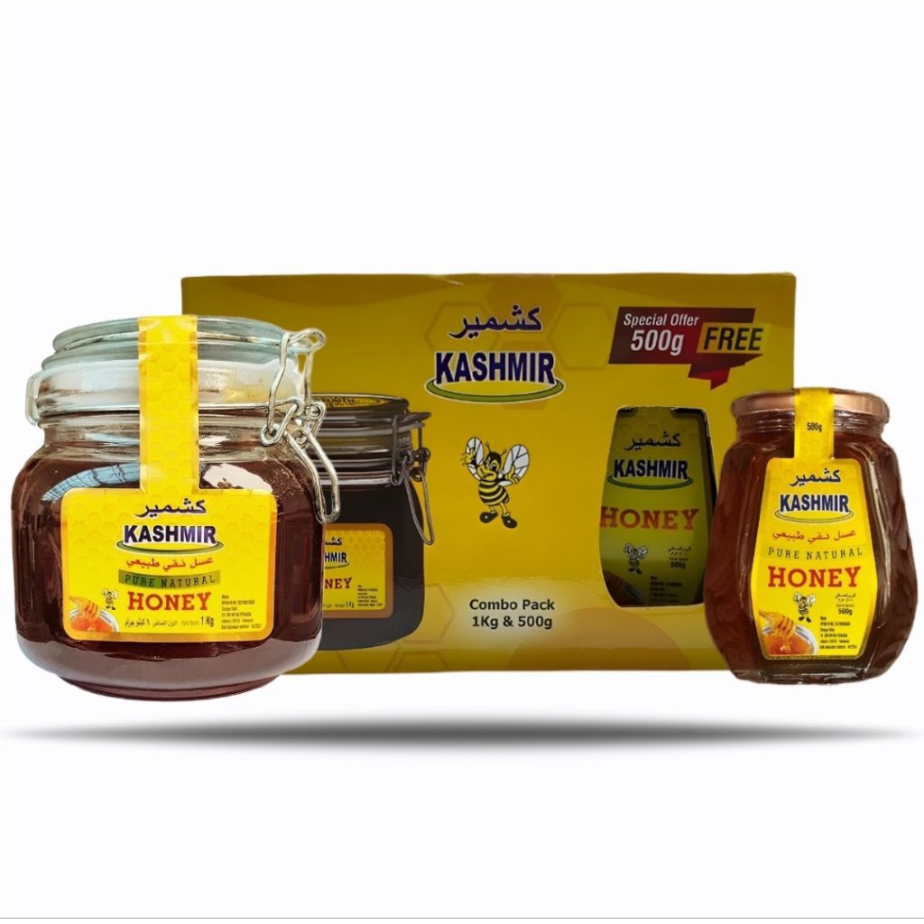 

Madu kashmir 1kg combo pack 500gr madu kasmir paket