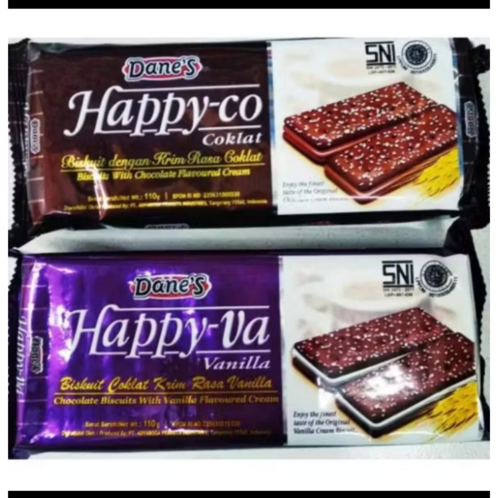

BISKUIT DANES HAPPY COKLAT DAN VANILA 105GR