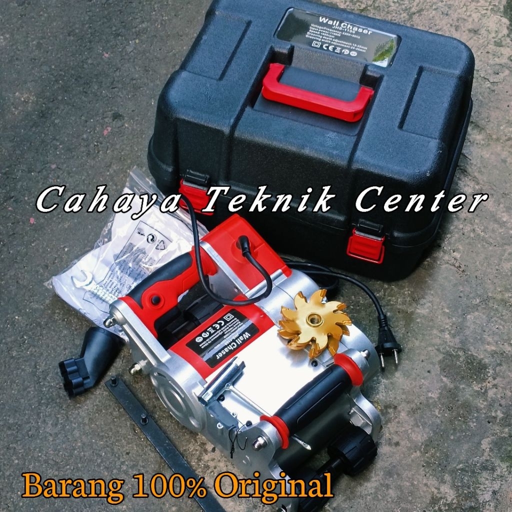 Mesin Bobok Tembok WALL CHASER JS - 1100 Mesin Bobok Tembok Beton Jalur Pipa