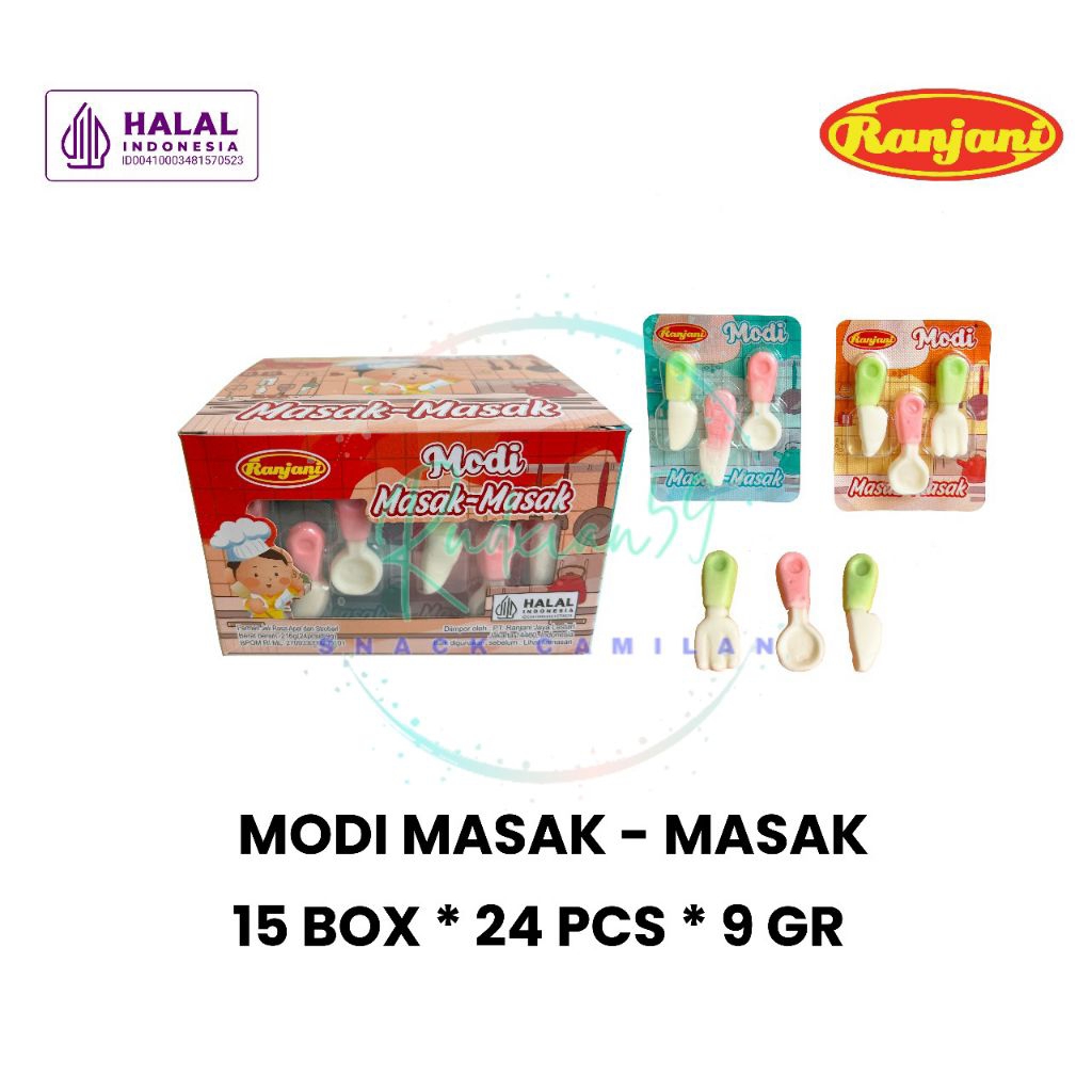 

Ranjani Modi Masak masak box isi 24 pcs