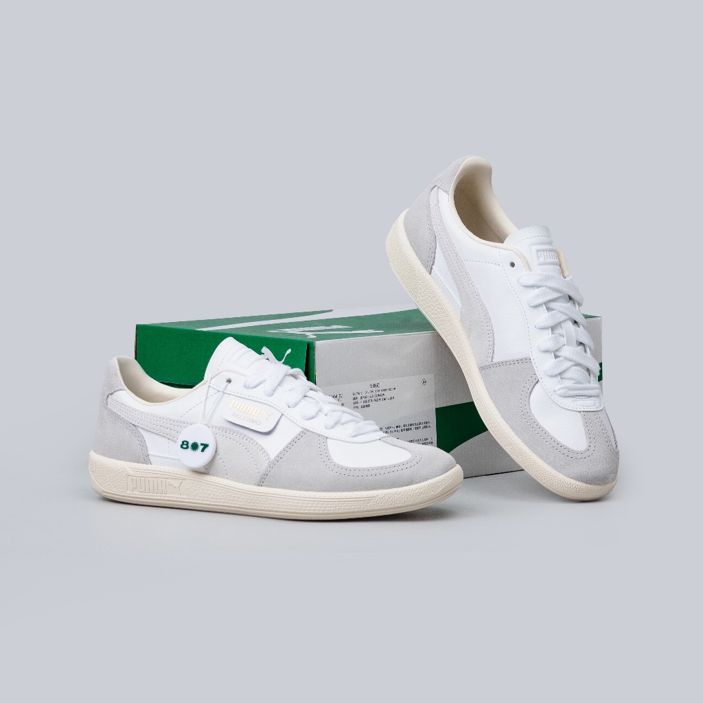 Puma Palermo White Light Grey