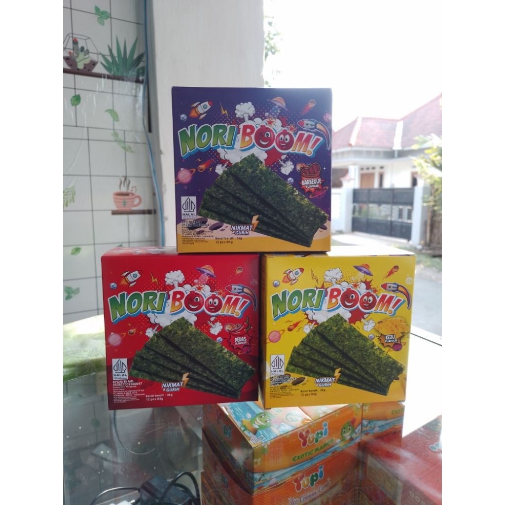 

nori boom rumput laut 1 box isi 12