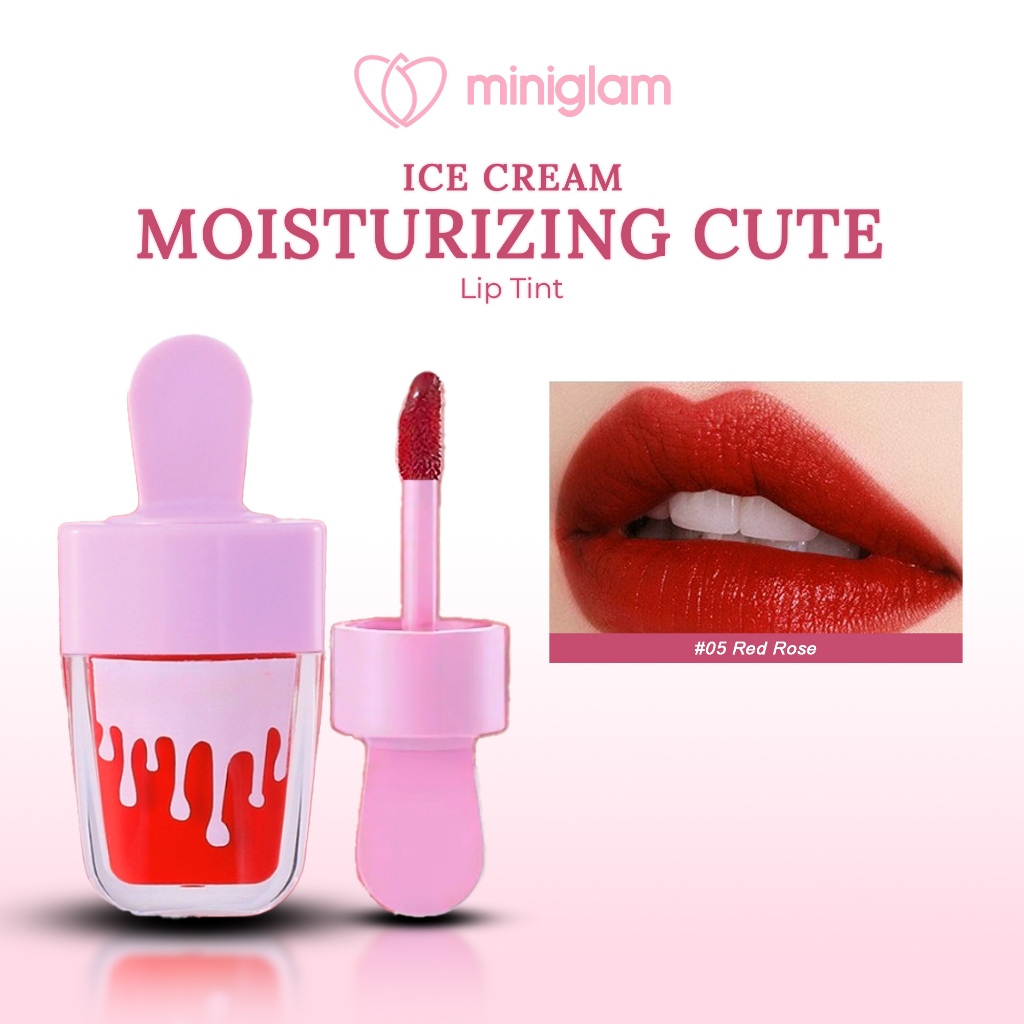 MGLAM | Ice Cream Lip Tint Lipstik Es Krim Bentuk Unik Moisturizing Tahan Lama Tahan Air 1079 LA211
