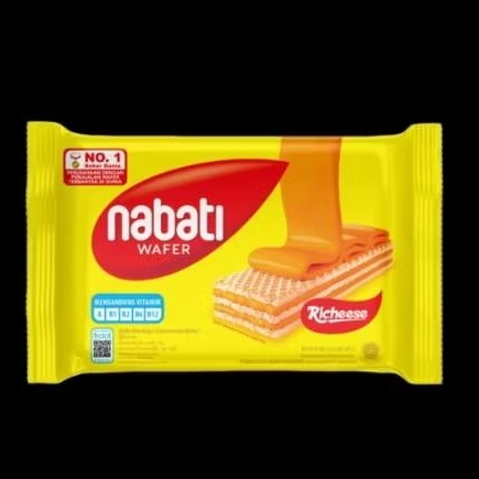 

Nabati Wafer Richeese Keju Renyah 58g / 135g / 138g