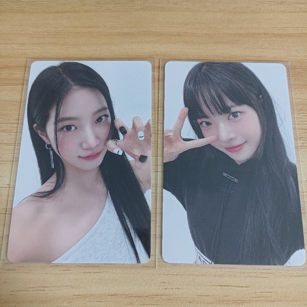 (TAKE ALL) LE SSERAFIM Kazuha Eunchae Unforgiven POB Weverse Shop WVG PC Photocard