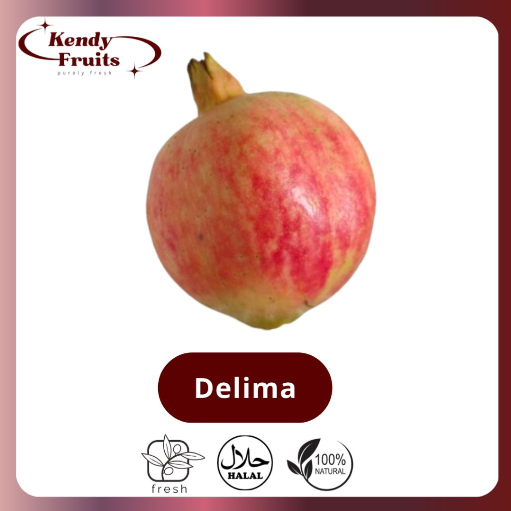 

BUAH DELIMA MERAH IMPORT ( 1 buah )