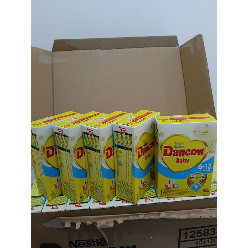 

susu Dancow usia 6-12 bulan 5 PCS exp 26 gratis bubble wrap kardus