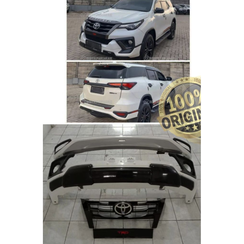 bodykit depan belakang toyota fortuner VRZ trd 2017 2018 2019 fullset gril