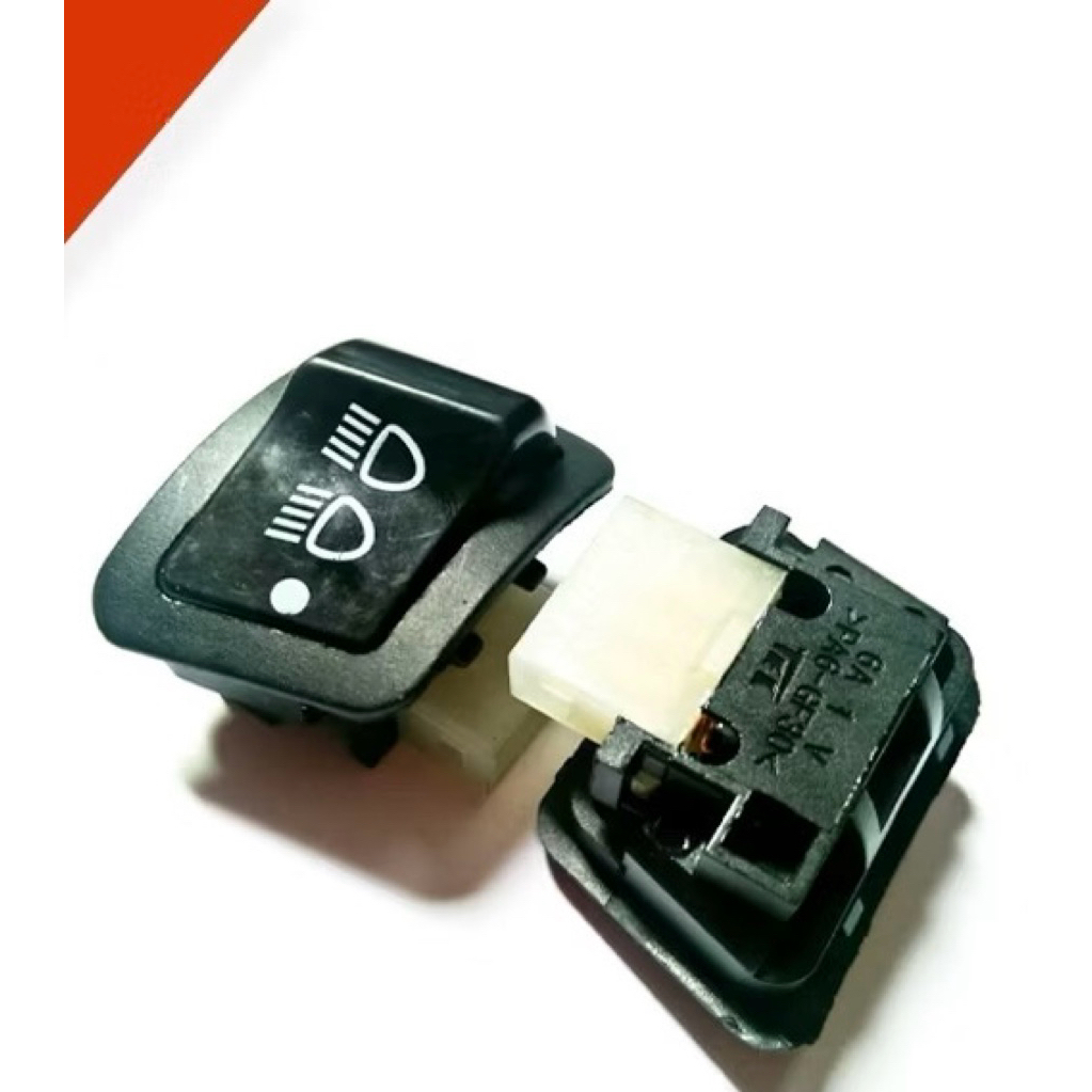 Swit Saklar Tombol Lampu Dim 3 Mode Klik fungsi Titik Motor Vario 110 125 150 Beat Fi Scoopy Spacy G