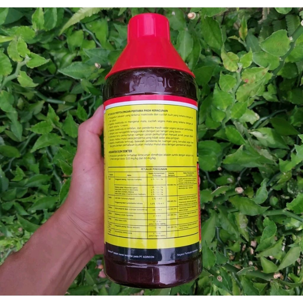Insektisida spontan 400 SL 1 Liter obat pembasmi hama padi penggerek batang sundep weteng danbelalan