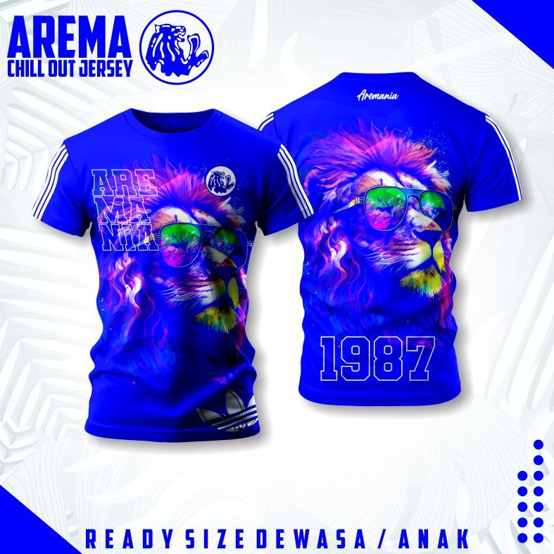 Jersey Arema Suporter Edition Jersey Arema Casual Jersey Arema Chill Out - Fiercejersey