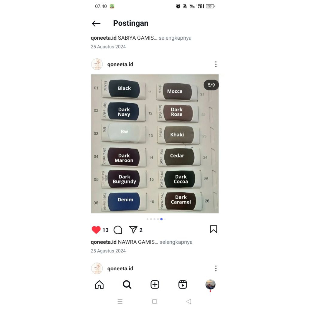 gamis anak qoneeta look a like saila Aljenna dark navy dark maroon