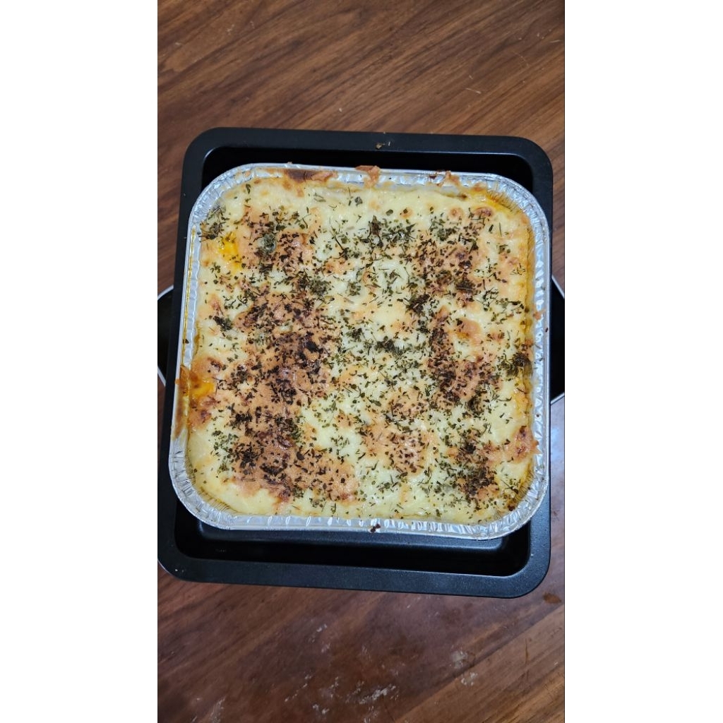 Spaghetti Brulee ukuran 20x20 cm