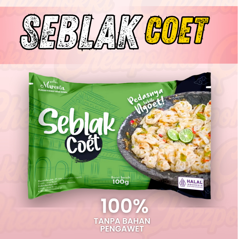 

Joyjan x Marenta Seblak Coet Cobek Cocol Pedas Viral Instan Kerupuk Mawar