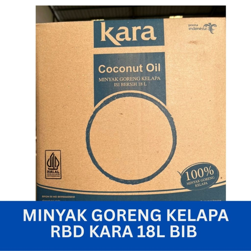 

KARA Minyak Goreng Kelapa kemasan 18L BIB