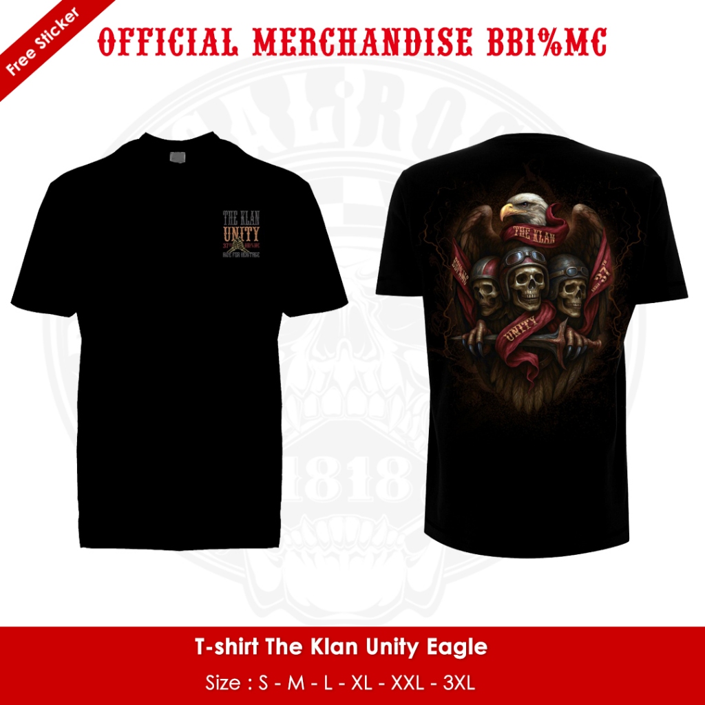 T-shirt Bikers Brotherhood 1% MC 37th