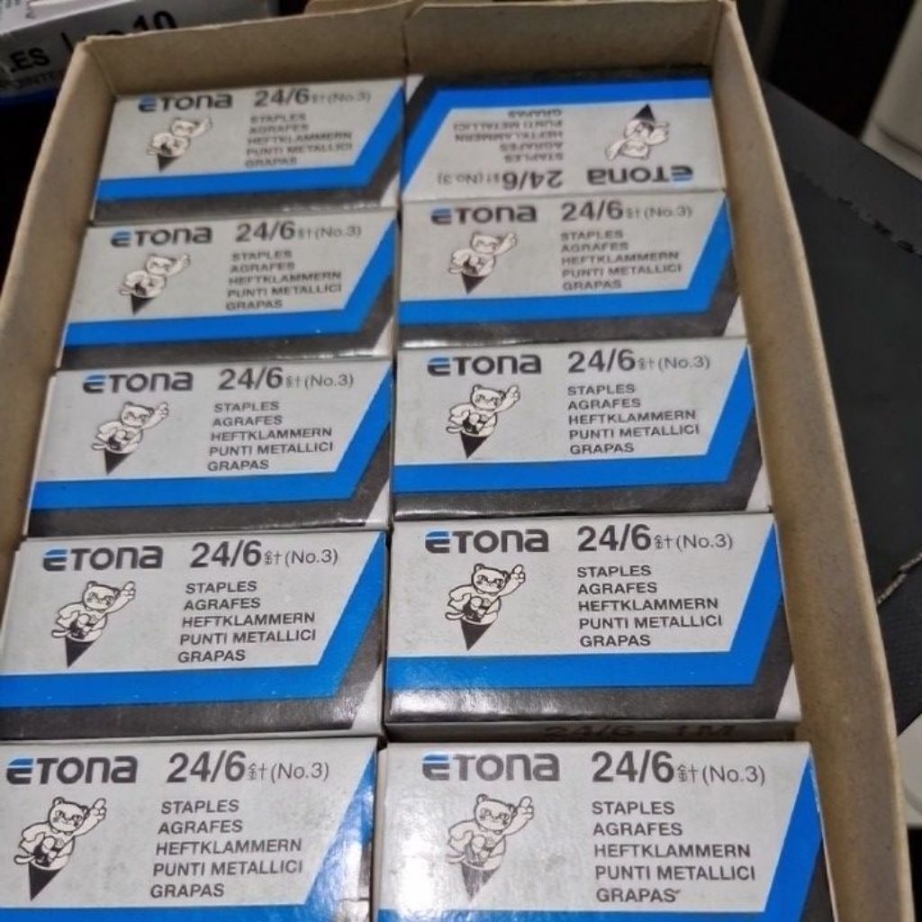 

Isi Staples Besar Etona No 3