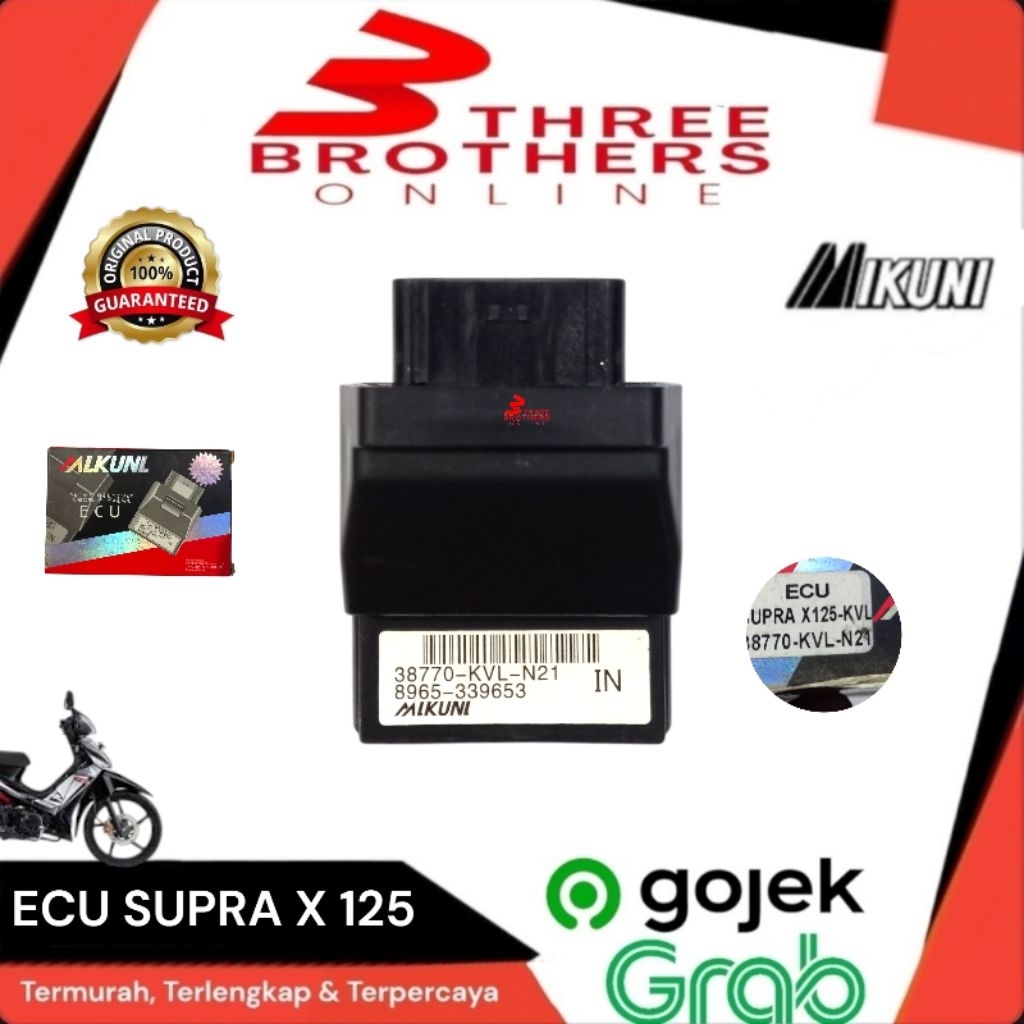 Ecu ecm Supra x 125 batman fi injeksi KVL mikuni