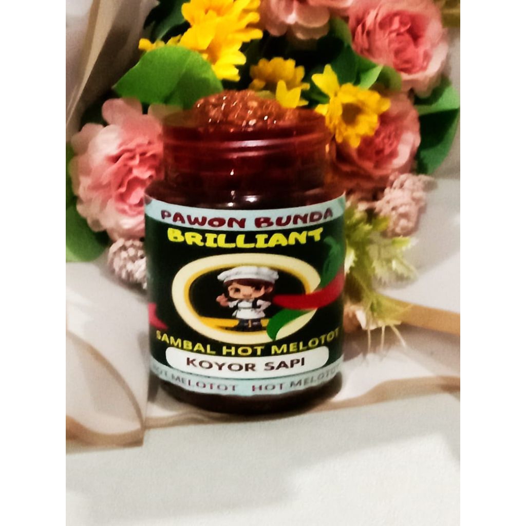 

Sambal koyor sapi hot pawon bunda brilliant