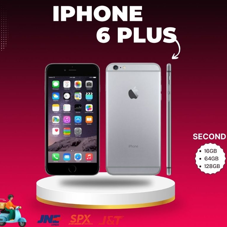 HP IPHONE 6 PLUS MURAH, DENGAN HARGA TERJANGKAU BARANG SECOND INTER KAPASITAS RAM 1GB