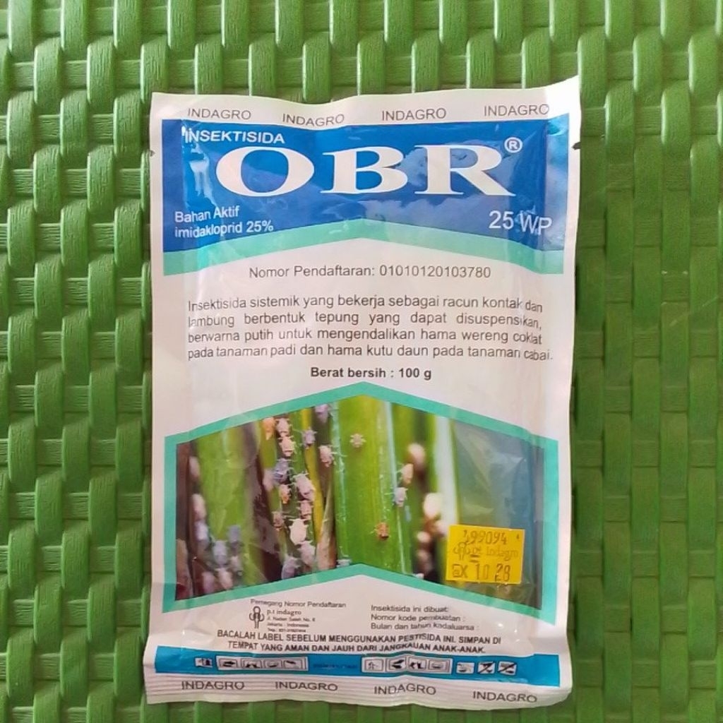 Insektisida OBR 25WP Kemasan 100gram