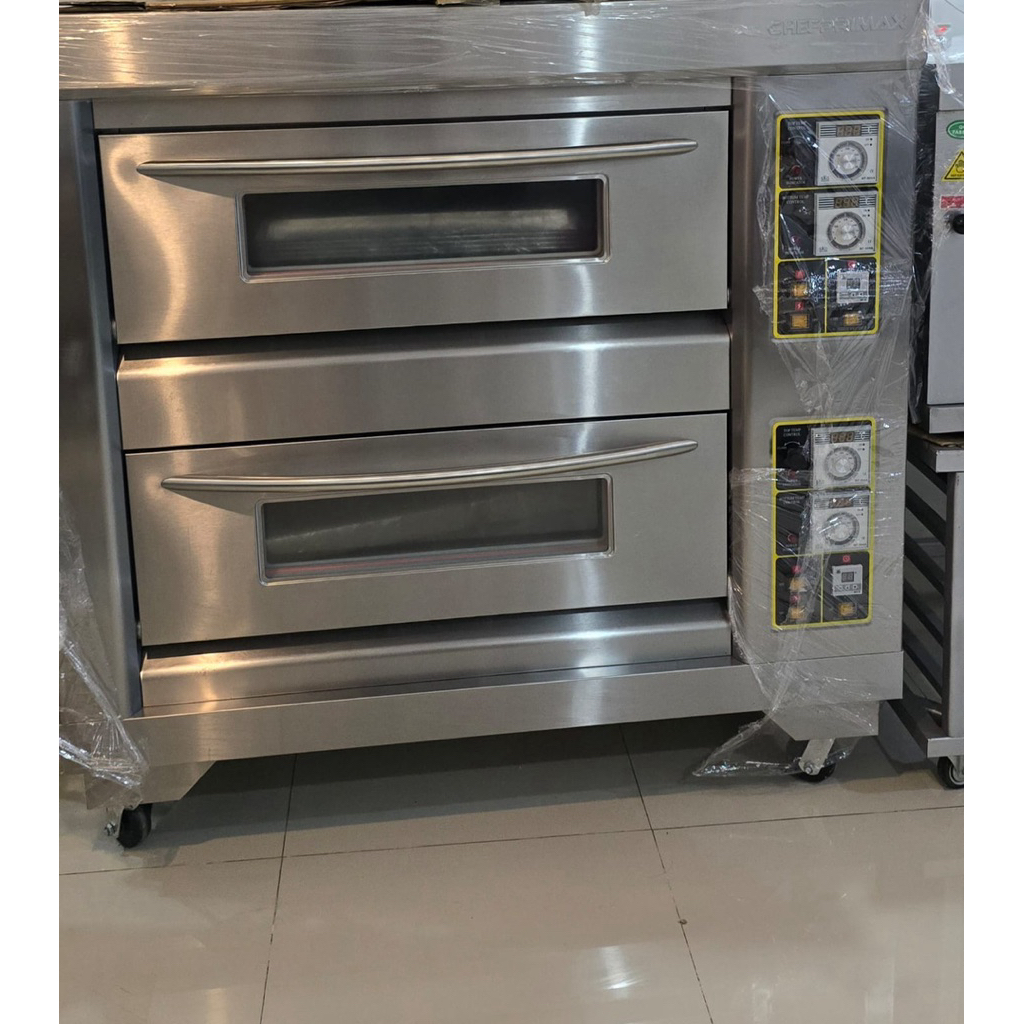 Oven 2 Deck 4 Tray Gas