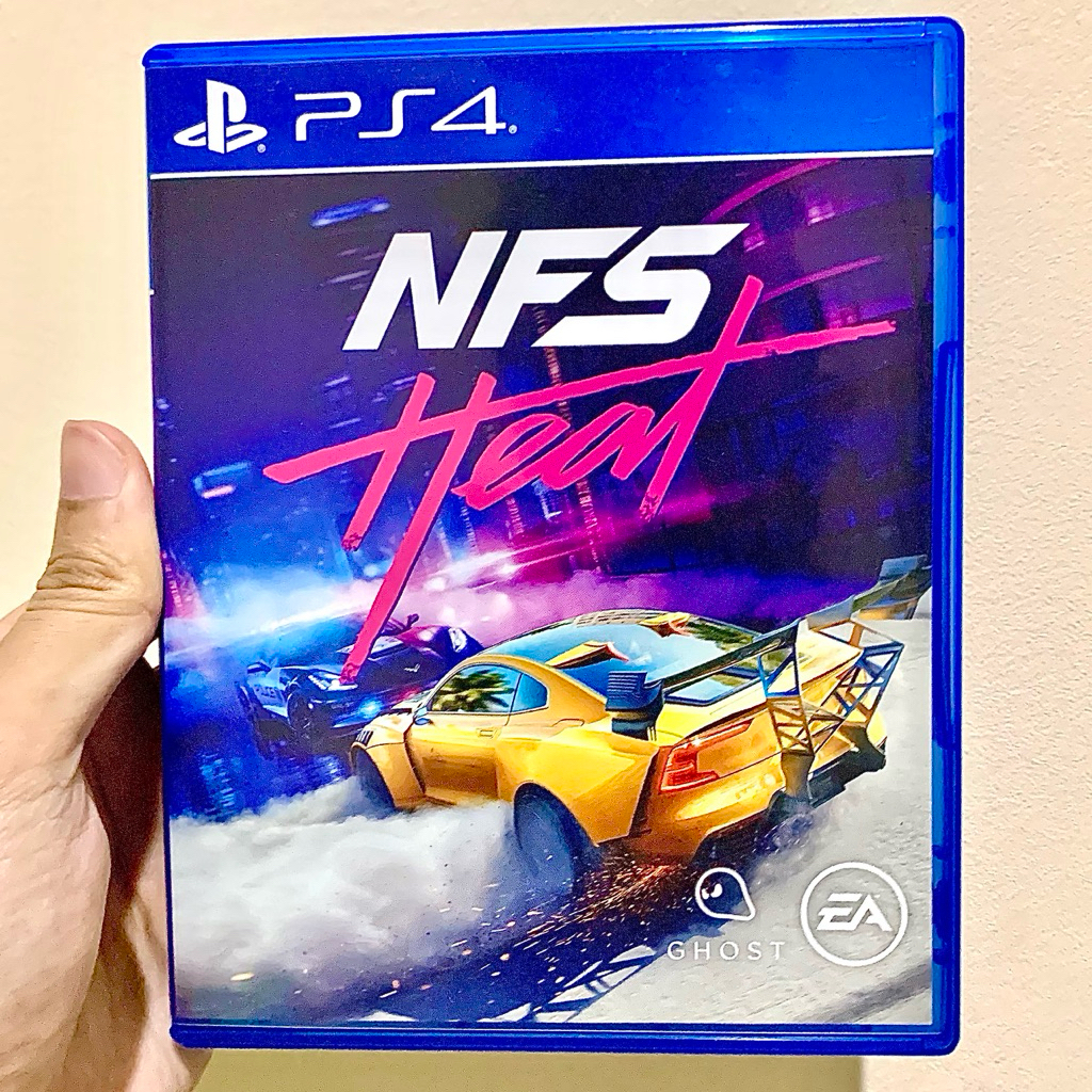 Kaset Need For Speed Heat NFS Ps4 Ps 4 Playstation 4 5 Game nvs Heart Head Heard Balap Mobil Most Wa