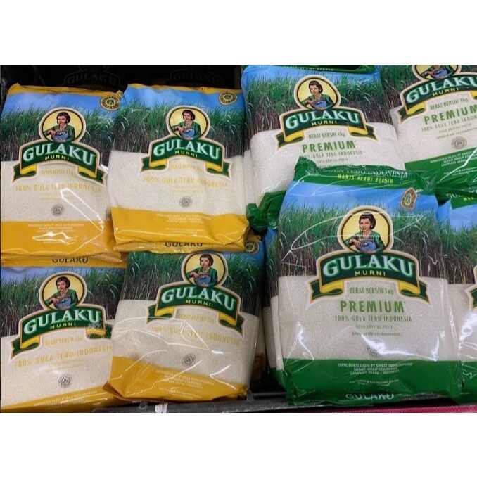 

Gula Pasir Premium Gulaku Hijau 1kg
