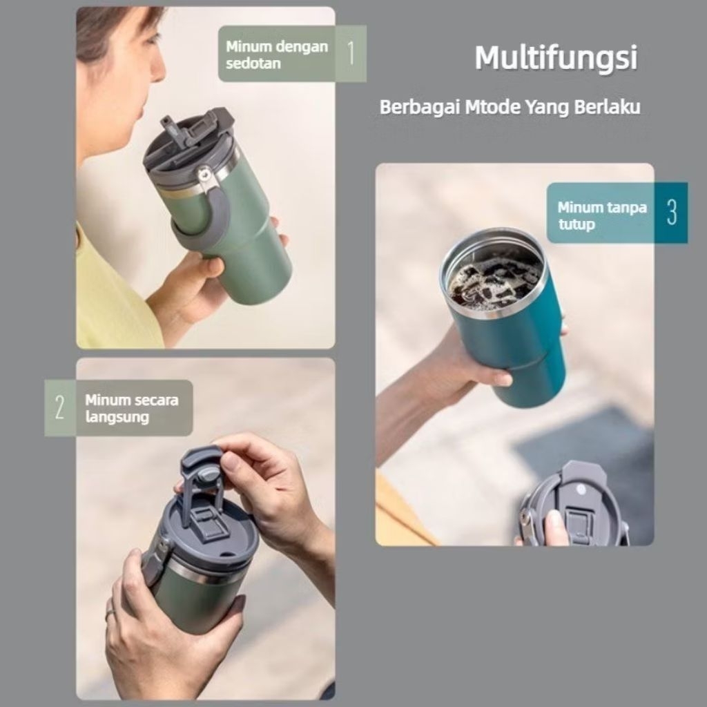 Tumblr Termos  890ml Stainless Steel 304 Premium Quality