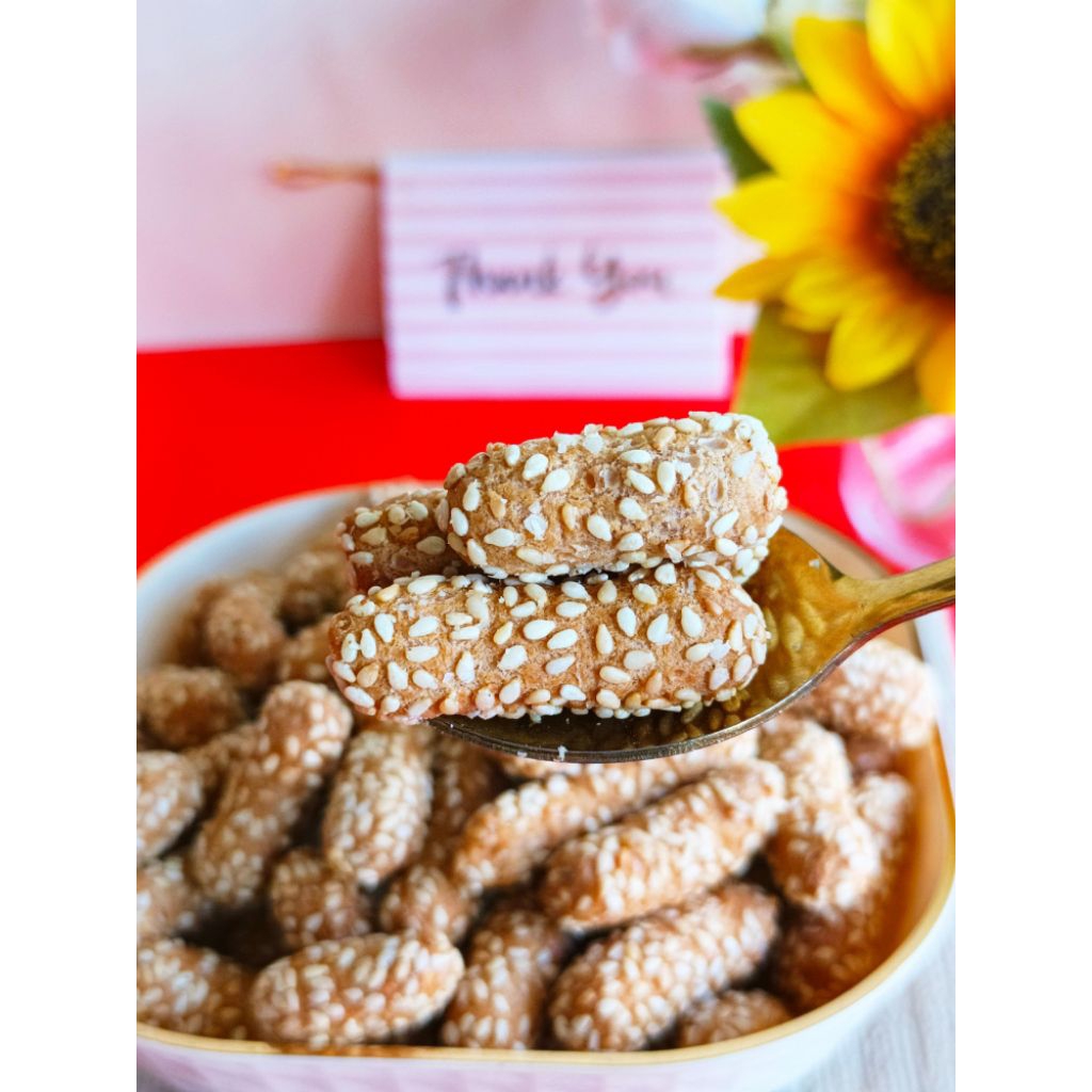 

500gr Keciput Wijen / Keciput Wijen / Kue Keciput / Keciput Wijen Panjang / onde onde wijen / onde onde panjang