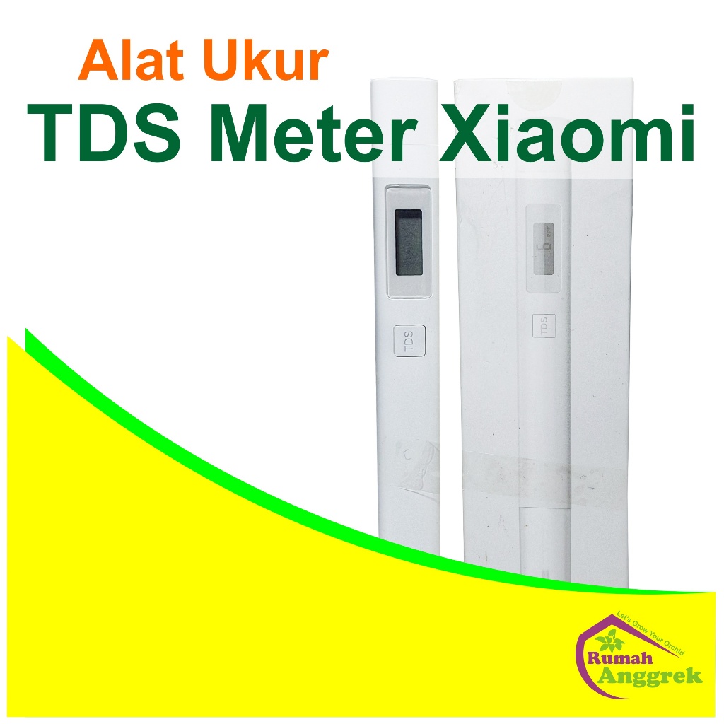 Alat Ukur TDS Meter Xiaomi pengukur nutrisi konduktivitas listrik dalam air  bulan phalaenopsis tana