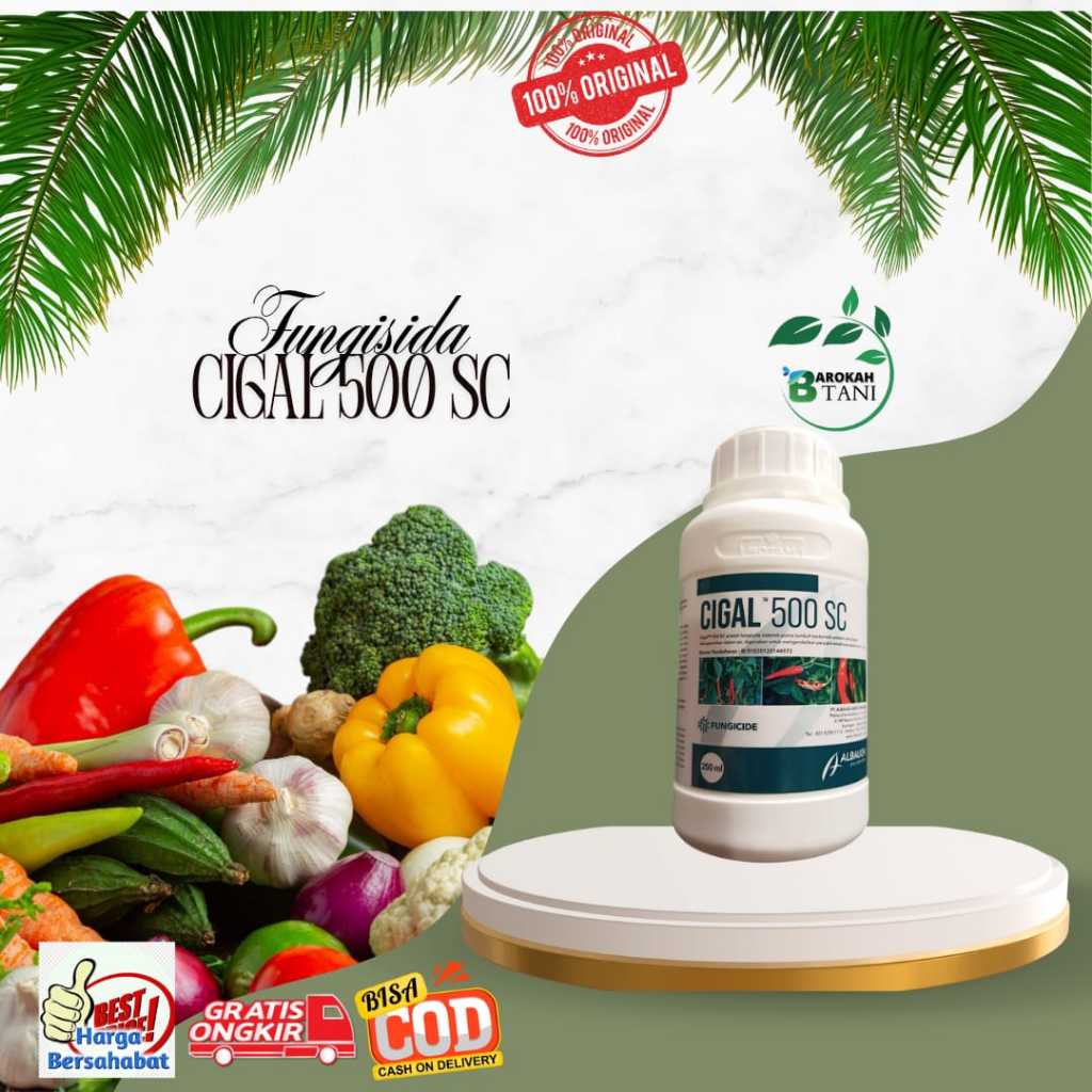 FUNGISIDA CIGAL 500 SC - 250ml - TEBUKONAZOL 500g/l