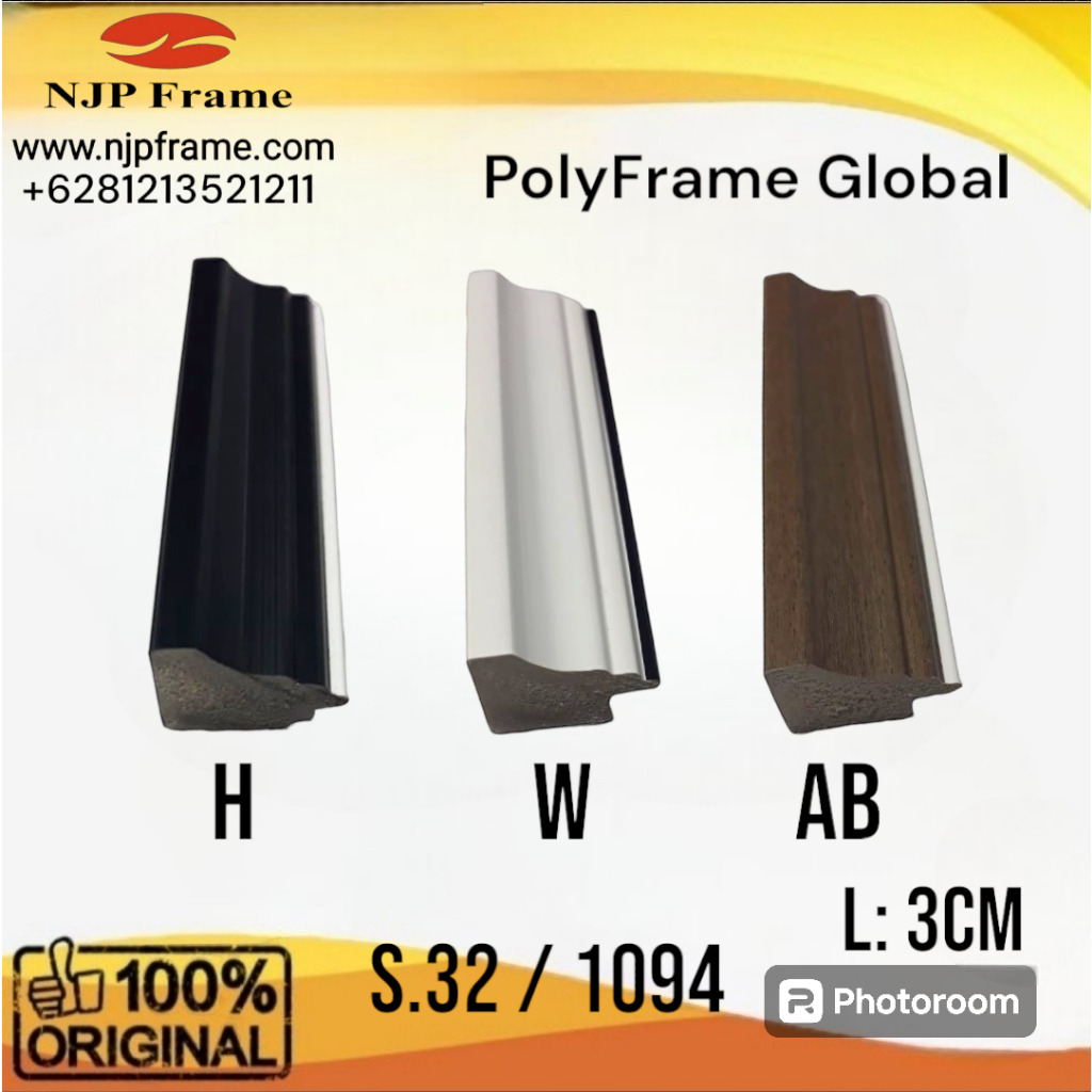 Batangan Bingkai Minimalis S.32/1094 (PolyFrame)