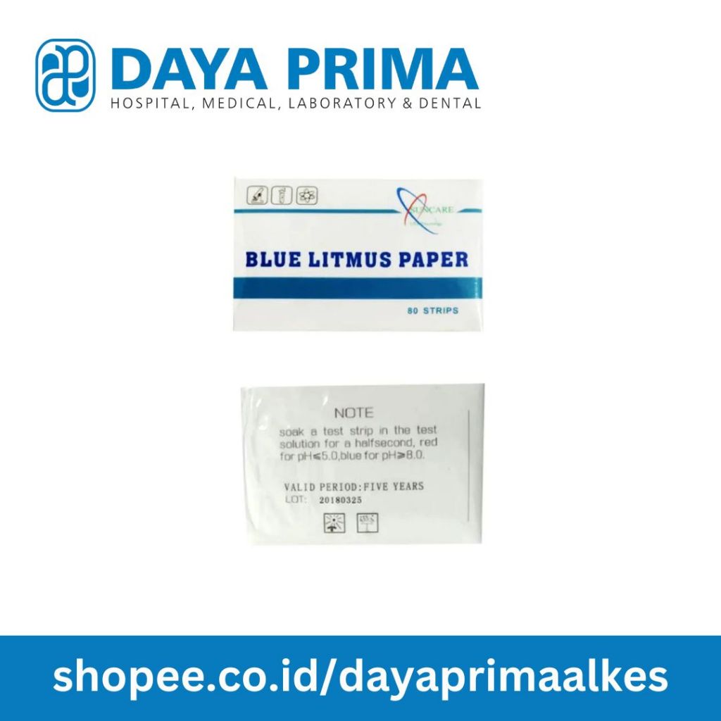 Kertas Litmus / Kertas Lakmus / Litmus Paper Red / Blue