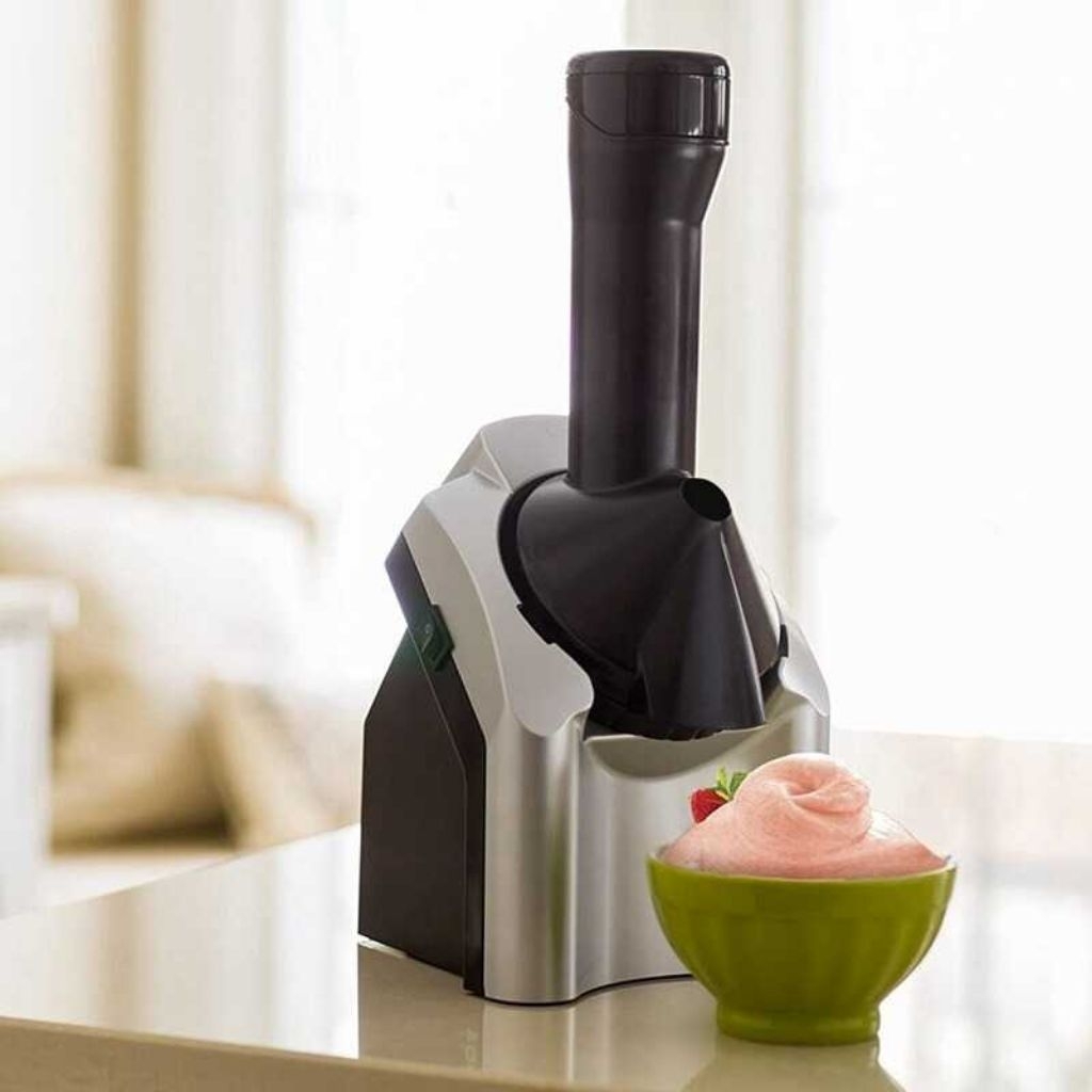 Xproject JG-10 Mesin Pembuat Es Krim Portabel Kapasitas 1.5L, Putih