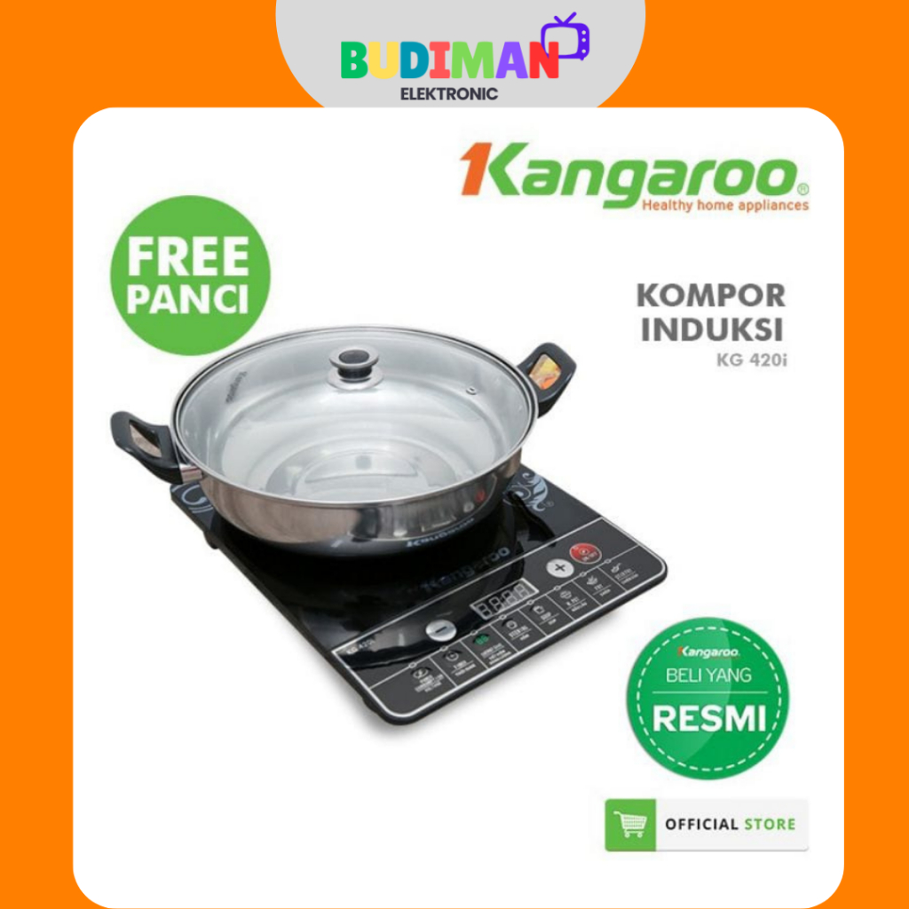 KANGAROO KOMPOR INDUKSI GRATIS PANCI