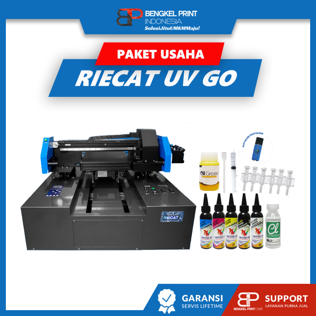 Paket Usaha Mesin RIECAT UV GO