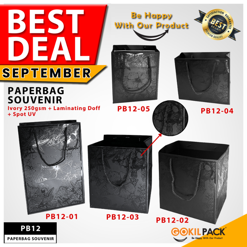 

Paper Bag Hadiah Jumbo / Premium Gift Bag / Tas Kado Jinjing / PB12